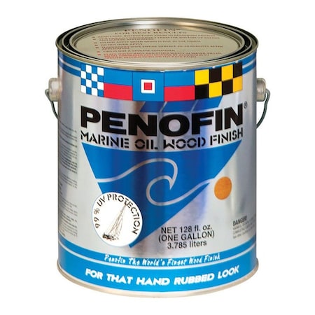 Penofin Penofin Marine Oil Transparent Hardwood Oil-Based Wood Finish 1 gal F3EMAGA